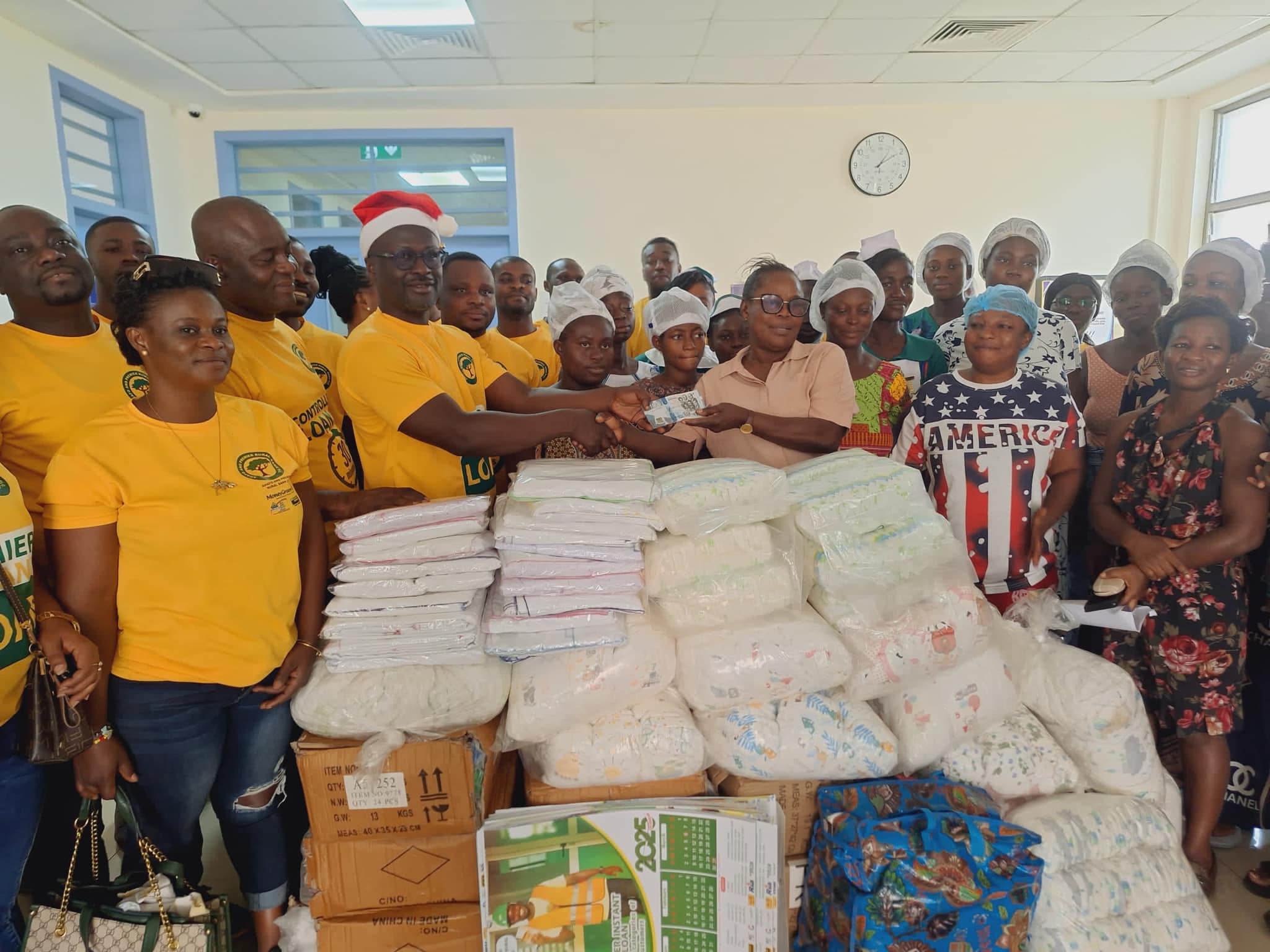 Spreads Compassion Across Ashanti and Ahafo Regions: A Lifeline for Nursing Mothers and Patients